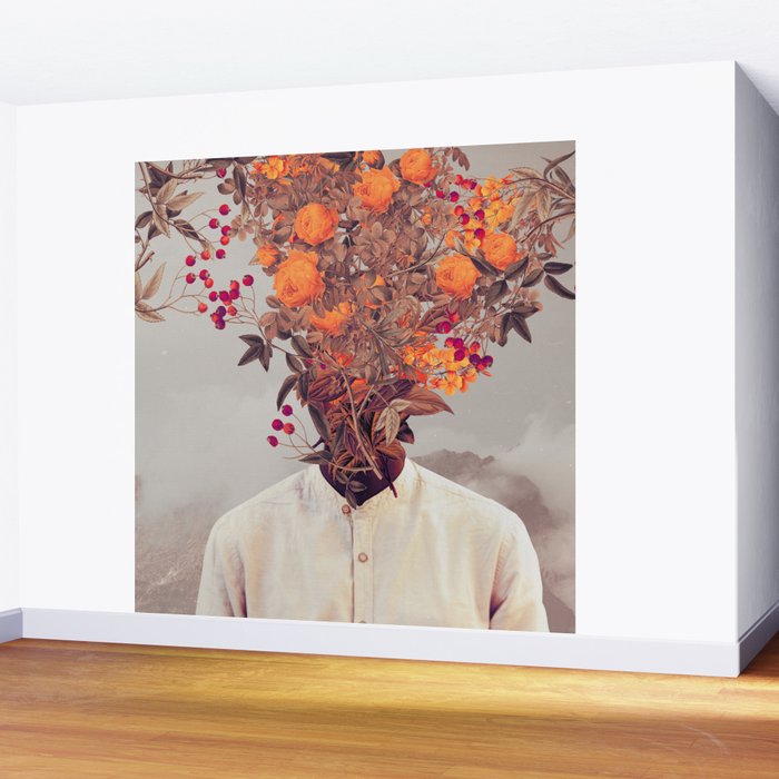 Bright Bloom Wall Mural Gallery Image 2