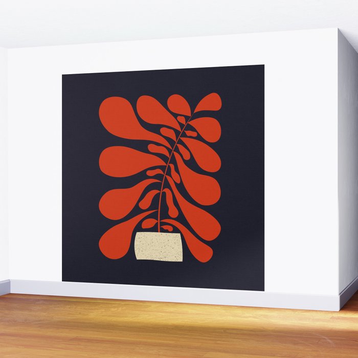 Lazy Plant #1 Wall Mural Gallery Image 2