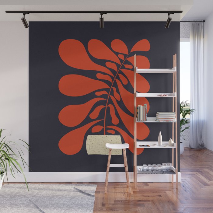 Lazy Plant #1 Wall Mural Gallery Image 1