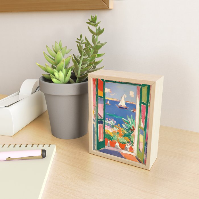 Sea View from the Window  Mini Art Print Gallery Image 2