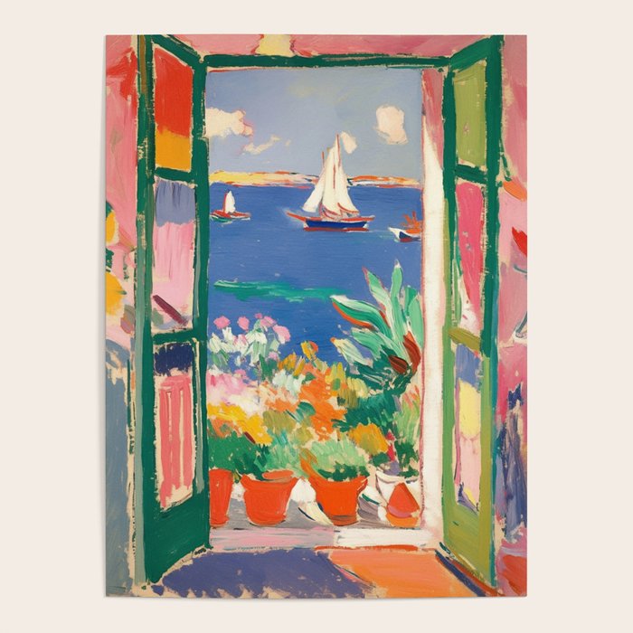 Sea View from the Window  Poster Gallery Image 4