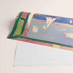 Sea View from the Window  Wrapping Paper Gallery Image 2