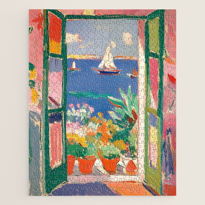 Sea View from the Window  Jigsaw Puzzle Gallery Image 1