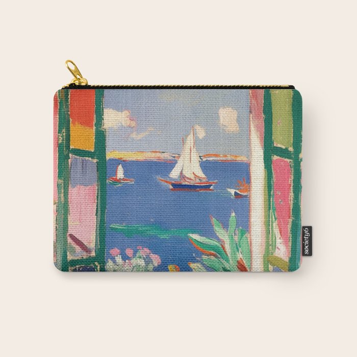 Sea View from the Window  Carry All Pouch Gallery Image 1