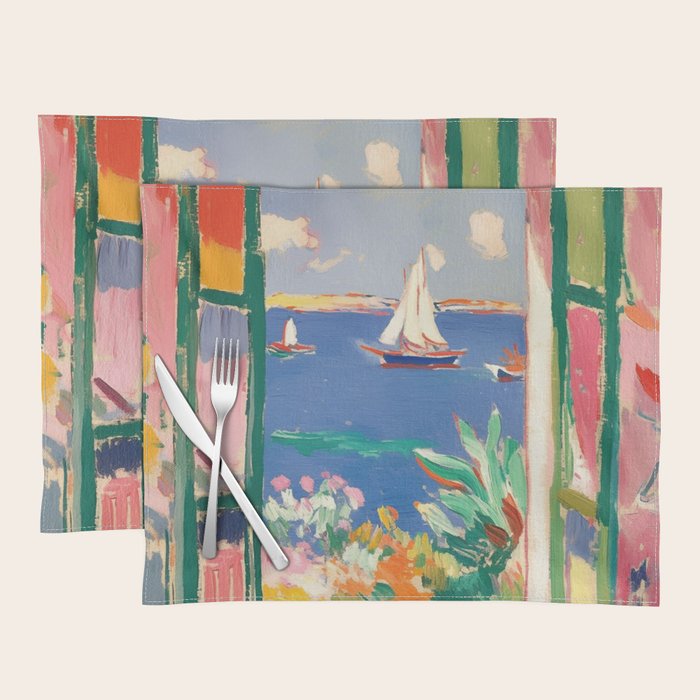 Sea View from the Window  Placemat Gallery Image 1