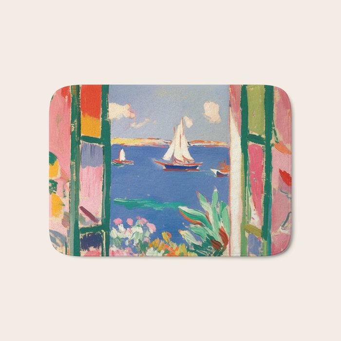 Sea View from the Window  Bath Mat Gallery Image 1