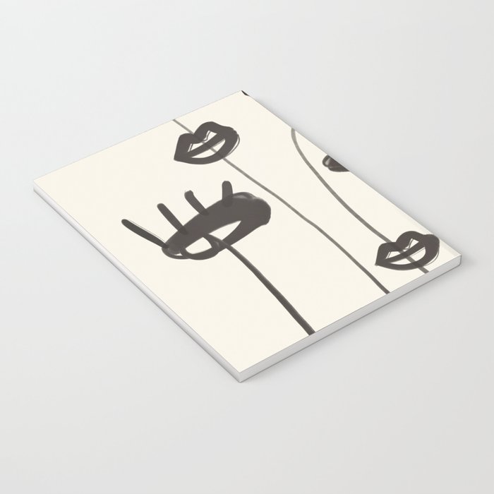 Abstract line art eyes 2 Notebook Gallery Image 3