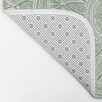 Bloom- Sage Green Bath Mat Gallery Image 2