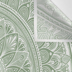 Bloom- Sage Green Wall Tapestry Gallery Image 3