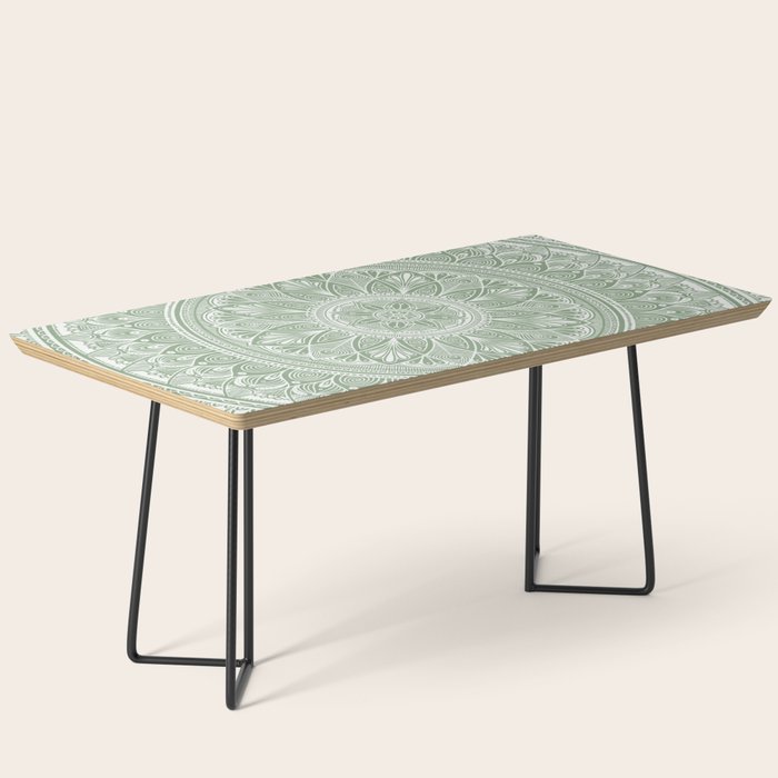 Bloom- Sage Green Coffee Table Gallery Image 1
