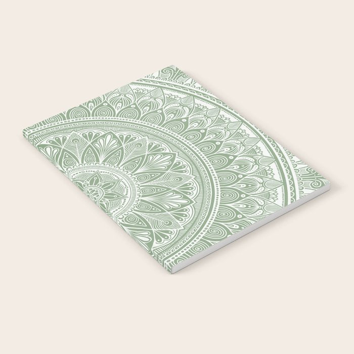 Bloom- Sage Green Notebook Gallery Image 1
