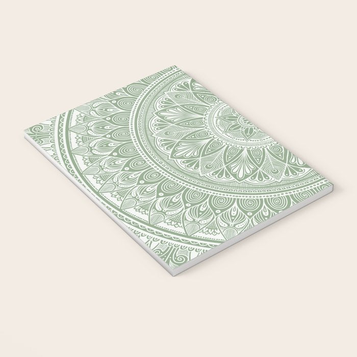 Bloom- Sage Green Notebook Gallery Image 3