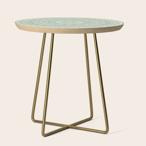 Bloom- Sage Green Side Table Gallery Image 1
