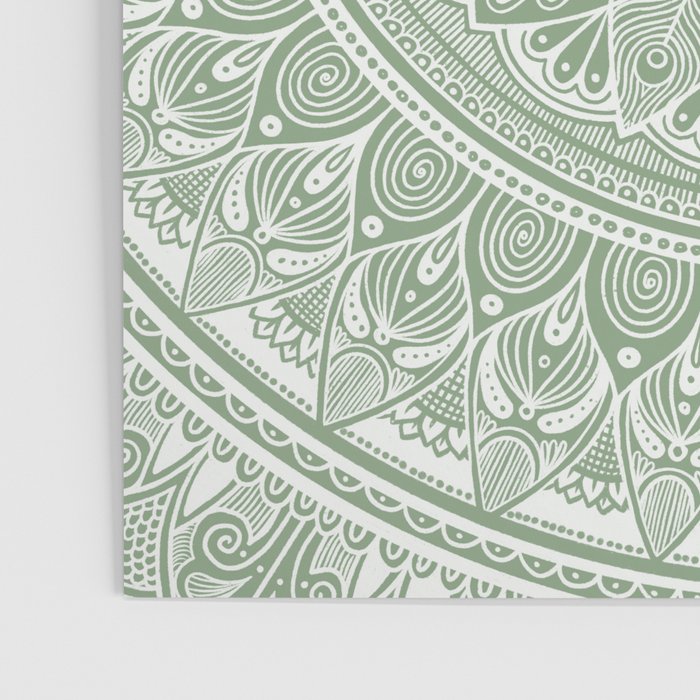 Bloom- Sage Green Poster Gallery Image 3