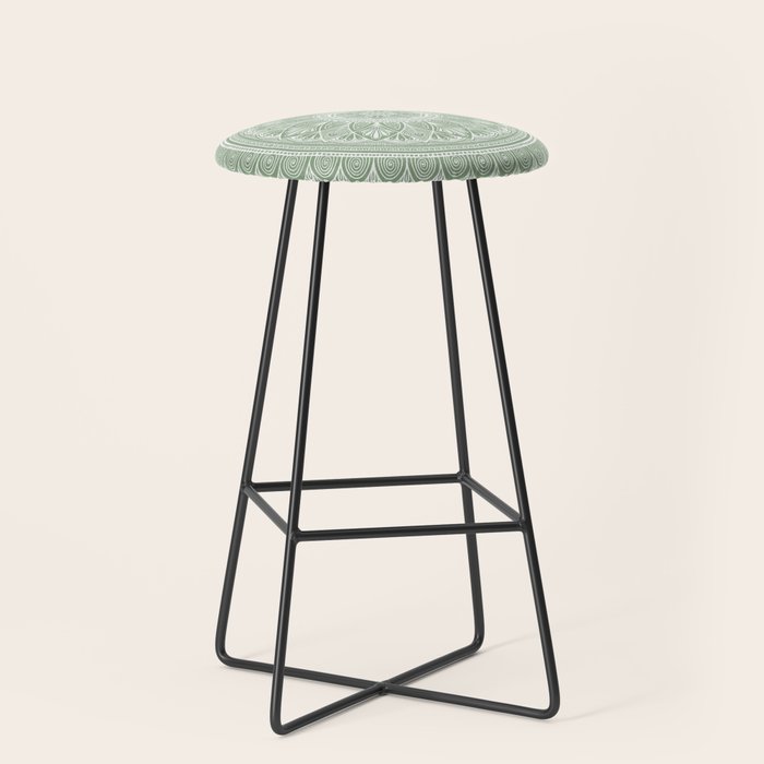 Bloom- Sage Green Stool Gallery Image 1