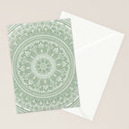 Bloom- Sage Green Stationery Card Gallery Image 2