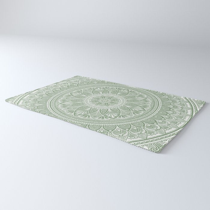 Bloom- Sage Green Rug Gallery Image 3