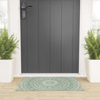 Bloom- Sage Green Welcome Mat Gallery Image 3