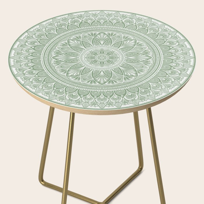 Bloom- Sage Green Side Table Gallery Image 2