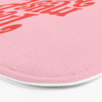 This Must Be The Place (Pink/Red Palette) Bath Mat Gallery Image 3