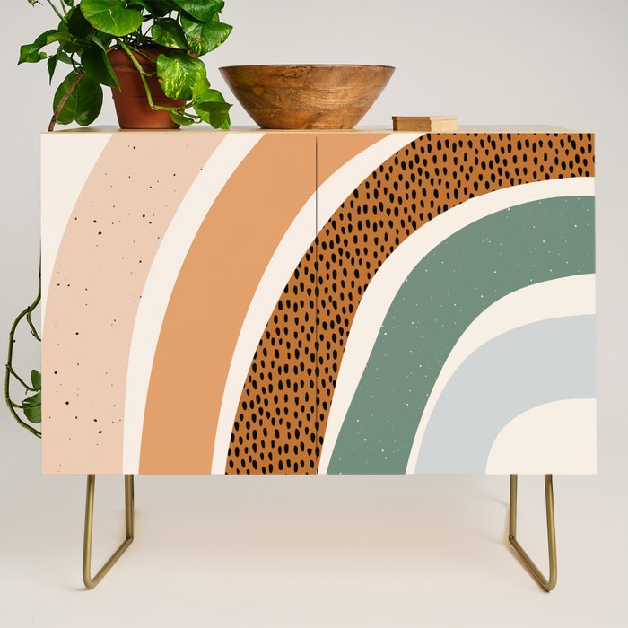 Patterned Rainbow Credenza Gallery Image 1
