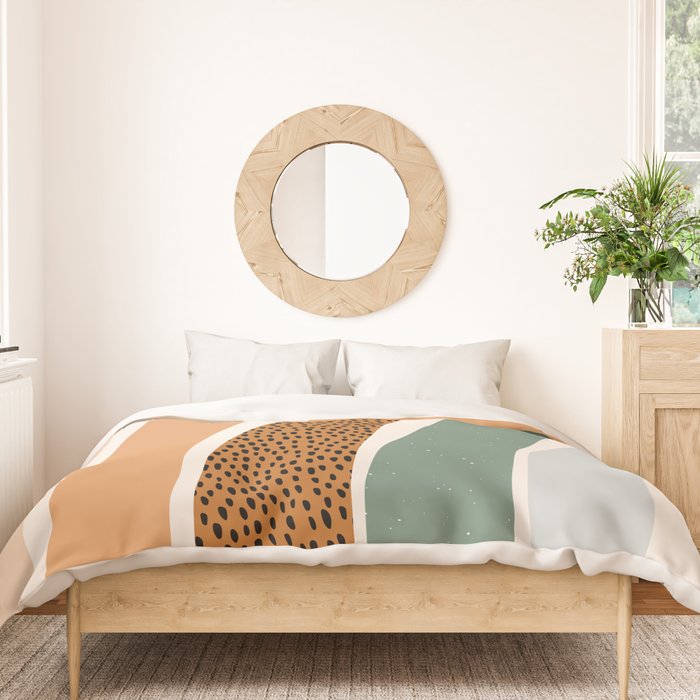 Patterned Rainbow Duvet Cover Gallery Image 3