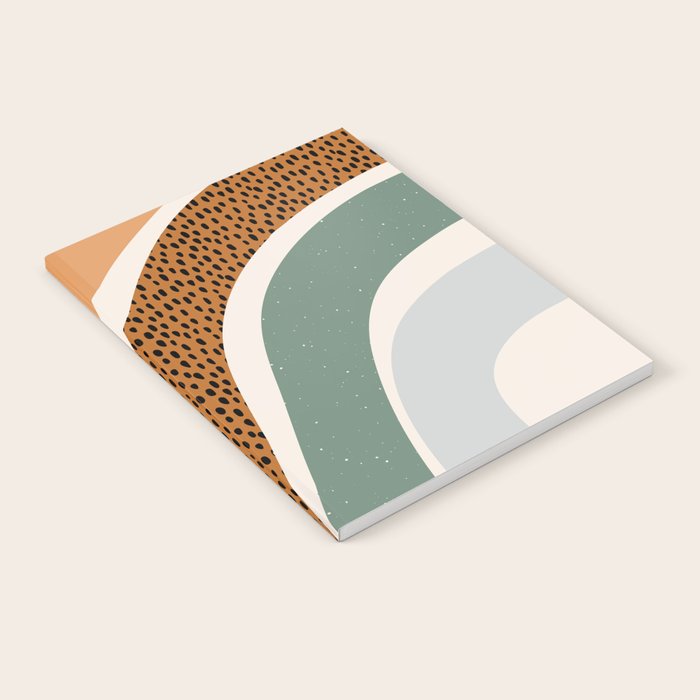 Patterned Rainbow Notebook Gallery Image 1