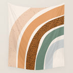 Patterned Rainbow Wall Tapestry Gallery Image 4