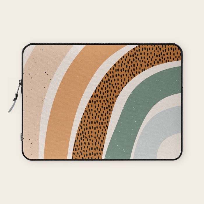 Patterned Rainbow Laptop Sleeve Gallery Image 1
