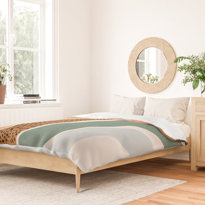 Patterned Rainbow Duvet Cover Gallery Image 2