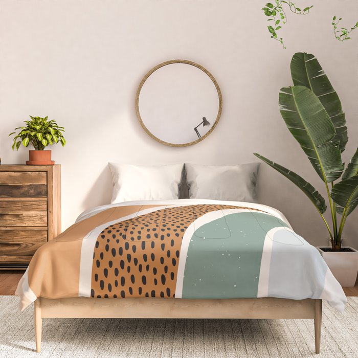 Patterned Rainbow Comforter Gallery Image 3