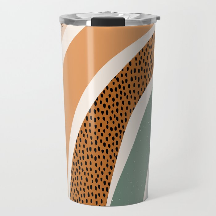 Patterned Rainbow Travel Mug Gallery Image 1