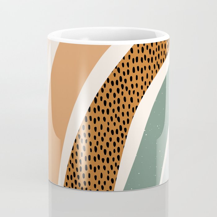 Patterned Rainbow Coffee Mug Gallery Image 4