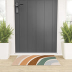 Patterned Rainbow Welcome Mat Gallery Image 3