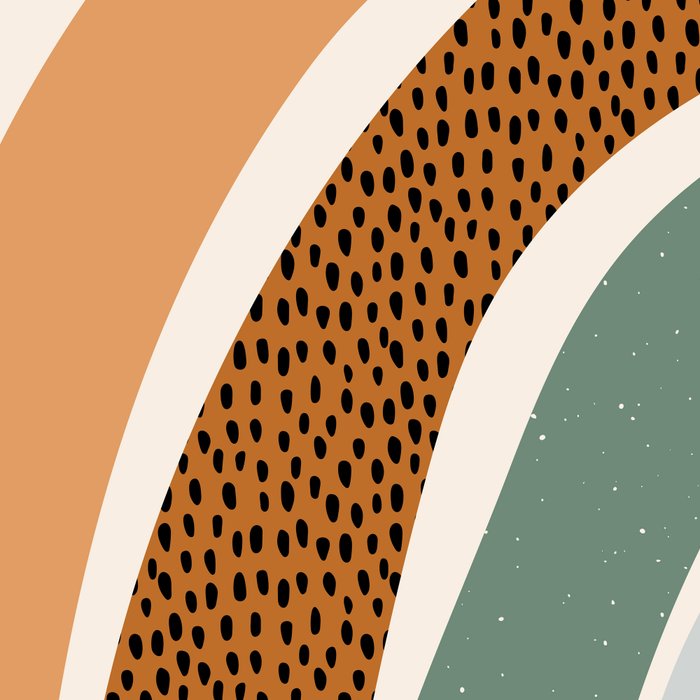 Patterned Rainbow Coffee Mug Gallery Image 2