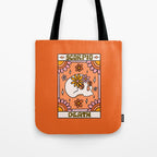 Scorpio Tarot Card Tote Bag Gallery Image 1