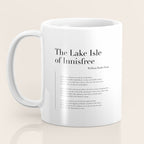 The Lake Isle of Innisfree by William Butler Yeats Coffee Mug Gallery Image 3