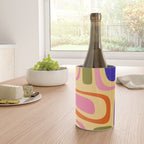 Palm Springs Retro Mid Century Modern Colourful Abstract Pattern Yellow Orange Pink Blue Green Wine Chiller Gallery Image 4