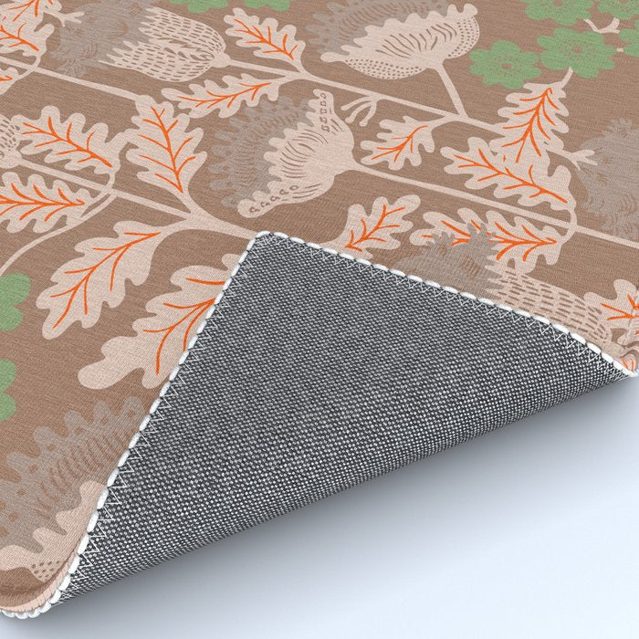 CELIE GARDEN  Inspired by PANTONE 17 1230 Mocha Mousse Rug Gallery Image 4