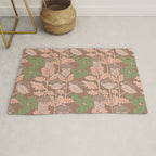 CELIE GARDEN  Inspired by PANTONE 17 1230 Mocha Mousse Rug Gallery Image 1