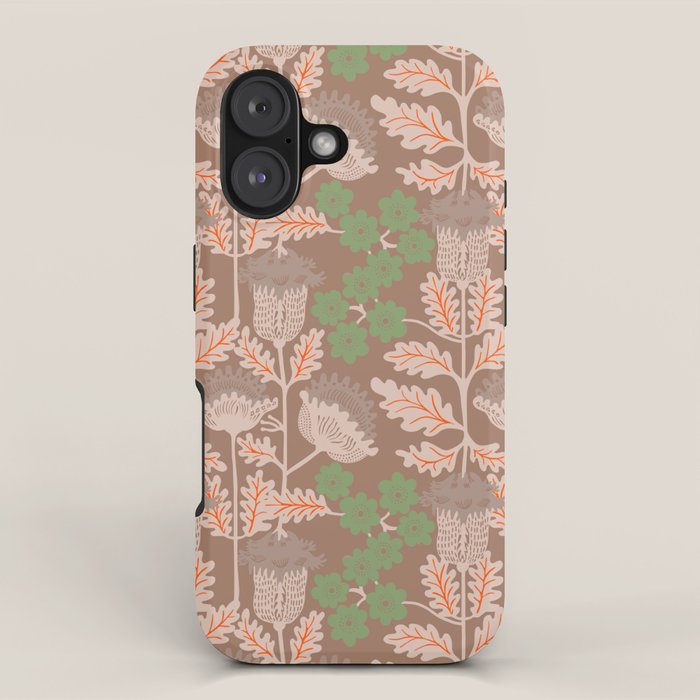 CELIE GARDEN  Inspired by PANTONE 17 1230 Mocha Mousse iPhone Case Gallery Image 1