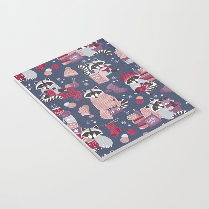 Hygge raccoon Notebook Gallery Image 3