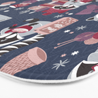 Hygge raccoon Bath Mat Gallery Image 3