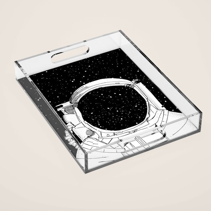 Astronaut Acrylic Tray Gallery Image 1