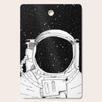 Astronaut Cutting Board Gallery Image 1