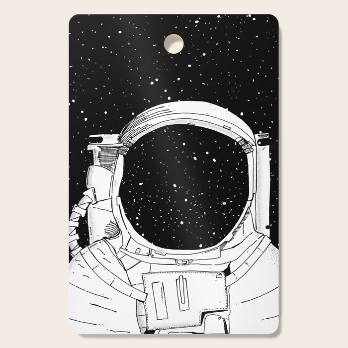 Astronaut Cutting Board Gallery Image 1