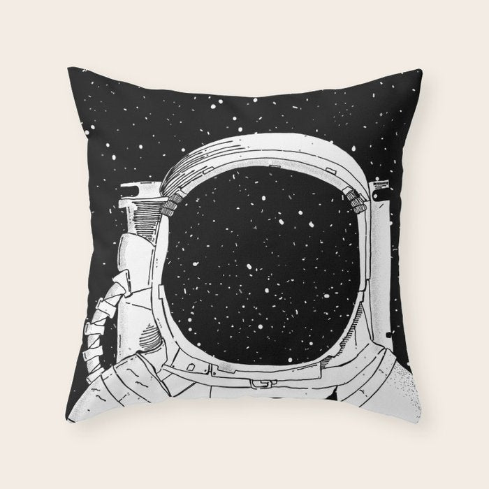 Astronaut Throw Pillow Gallery Image 6