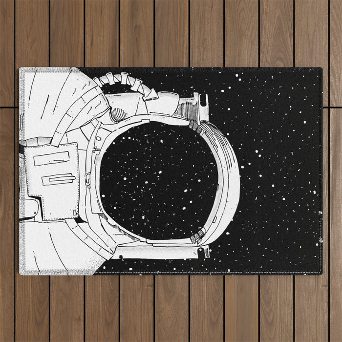 Astronaut Outdoor Rug Gallery Image 1