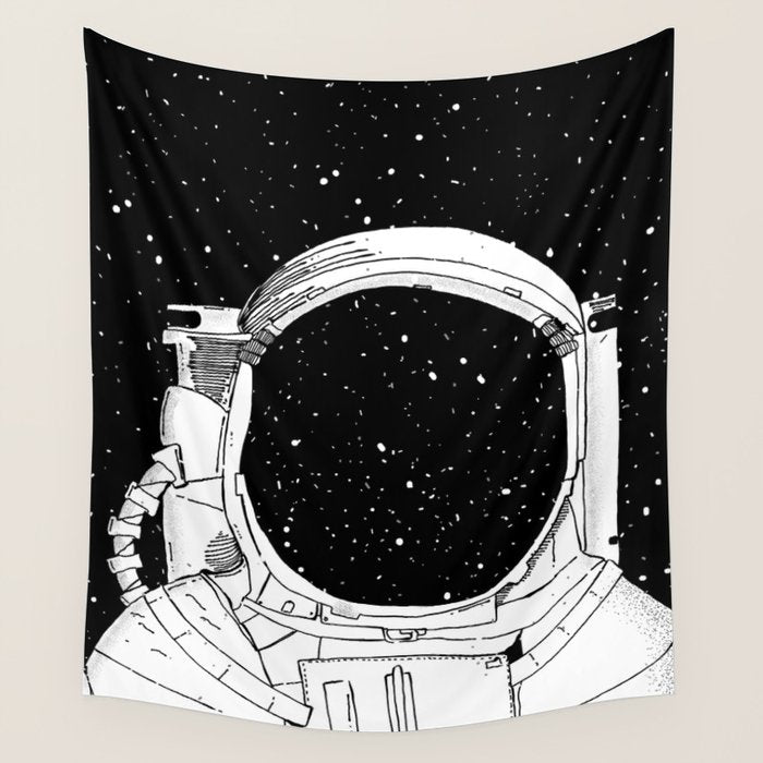Astronaut Wall Tapestry Gallery Image 4