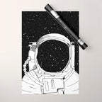 Astronaut Wrapping Paper Gallery Image 1